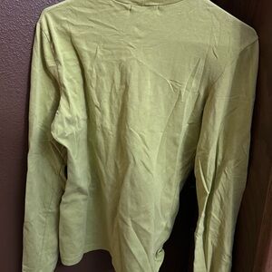 GAP Lime Green Stretch Top